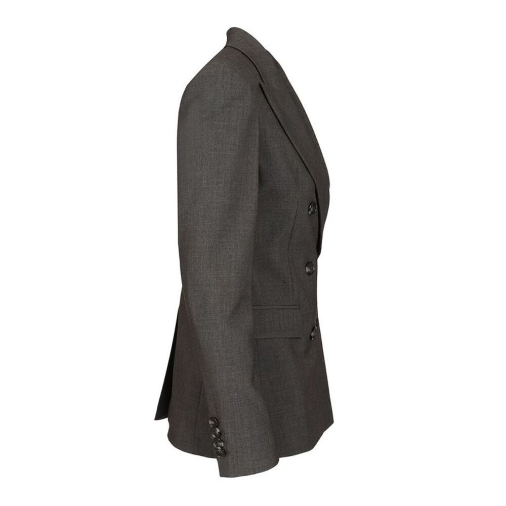 Al Duca D'aosta Women Double-Breasted Blazer With 6 Horn Buttons - Picture 3 of 5